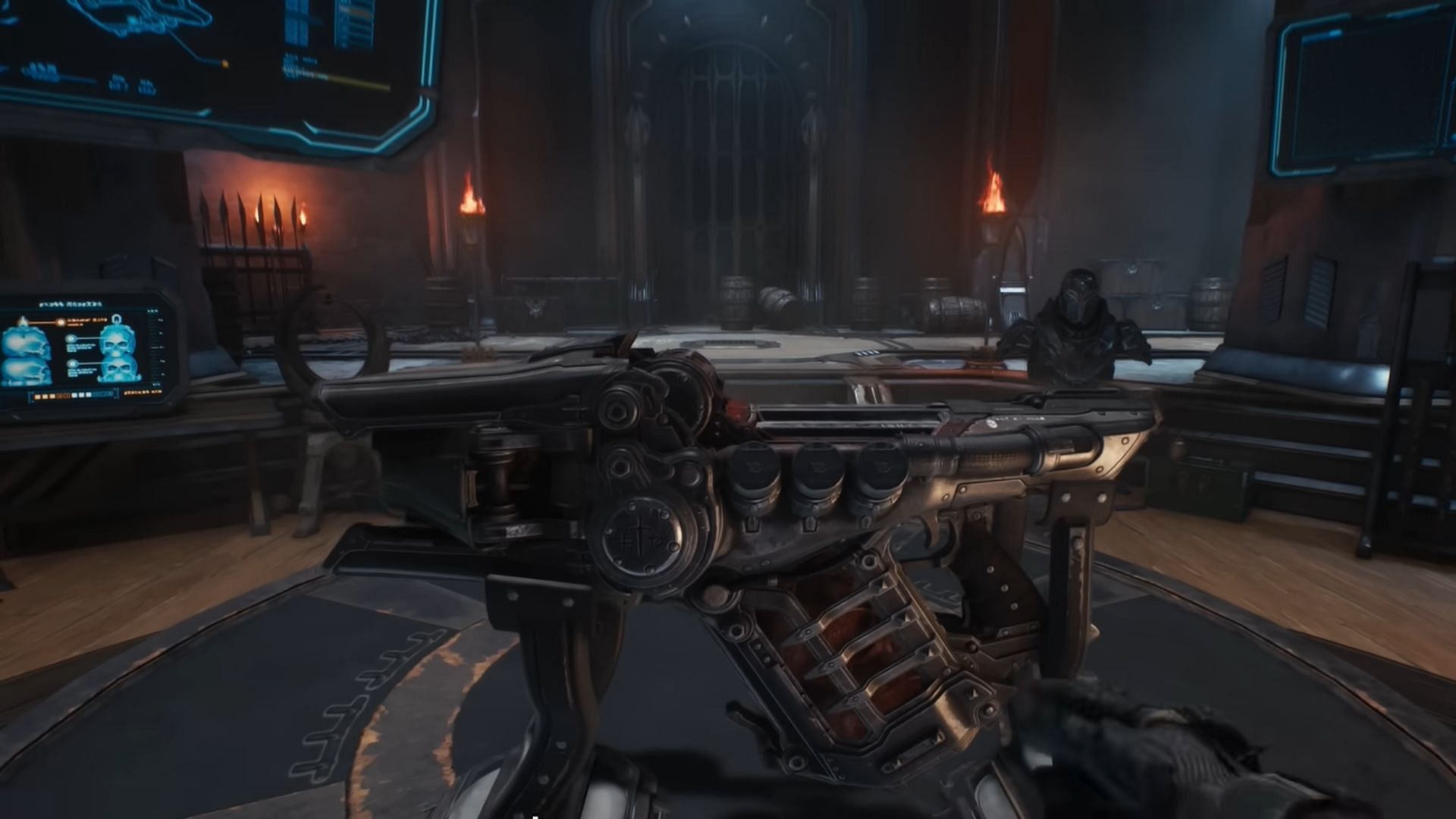 The Pulverizer uses crushed demon skulls as ammo (Image via Bethesda Softworks)